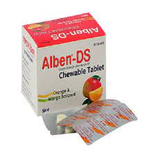 Alben DS Chewable Tablet Albendazole 400 mg Eskayef Pharmaceuticals Ltd.