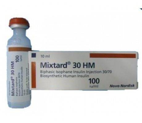 Mixtard 30 70 100 ml Injection